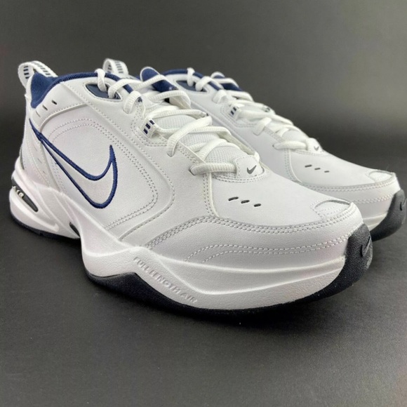 Nike Men's Air Monarch IV White Training Shoes 4E - Picture 6 of 10